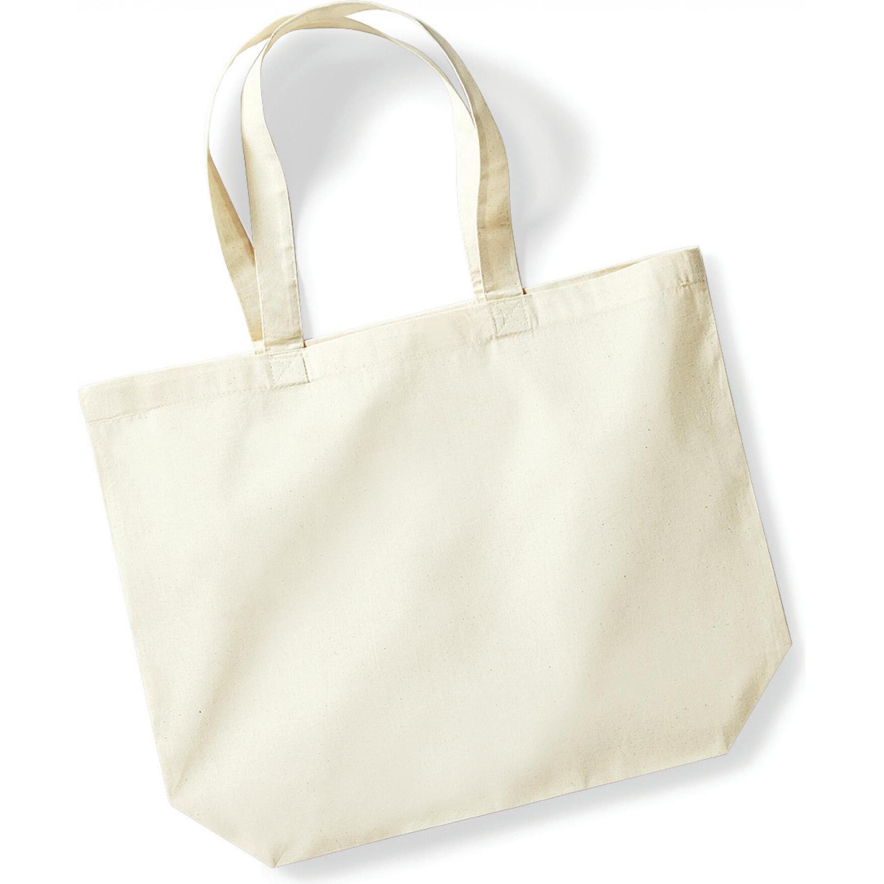 Thumbnail - Westford Mill, Tasche, Tote bag Baumwolle, Beige