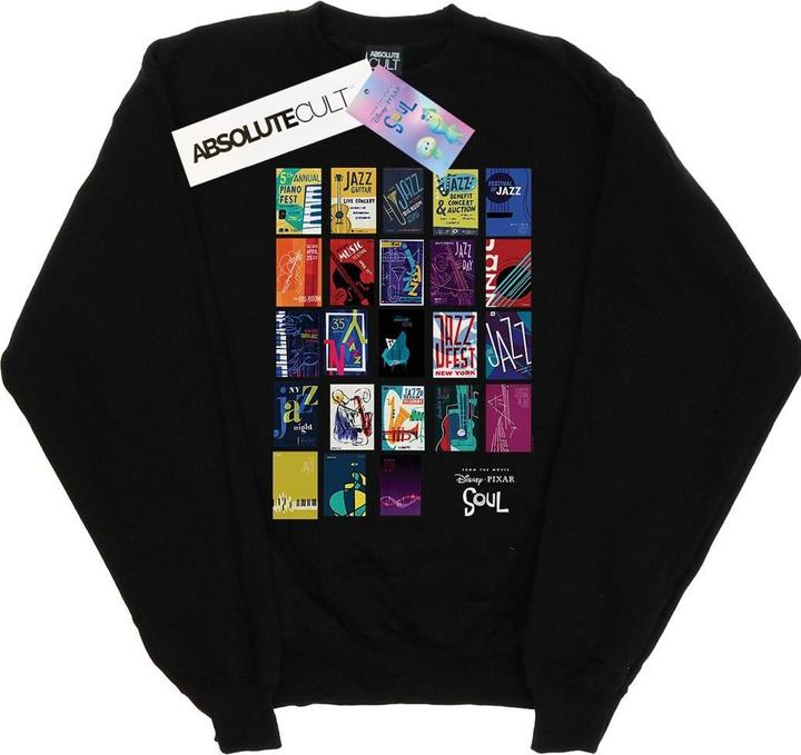 Produktbild Disney Soul Jazz Poster Wall Sweatshirt Jungen (128)