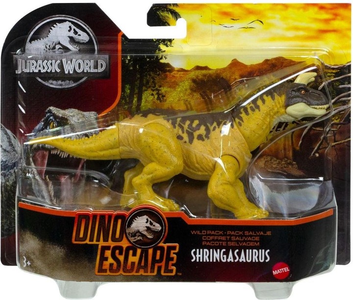 Produktbild Mattel Jurassic World Wild Pack Dinosaurier