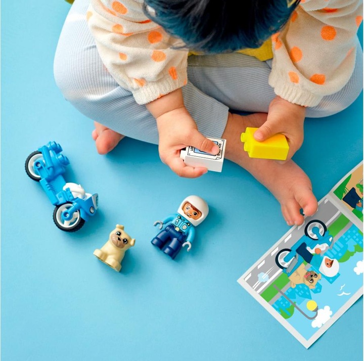 Produktbild LEGO Polizeimotorrad (10967)