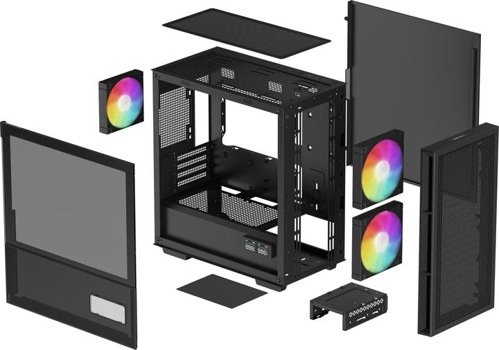 Actual product image Deepcool CH360 Digital (Mini-ITX, mATX)