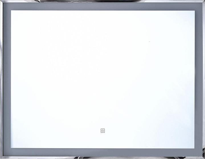 Image du produit Beliani Badspiegel mit LED-Beleuchtung rechteckig 90 x 70 cm ARGENS (90 x 70 cm)