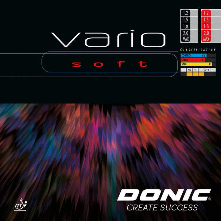Actual product image Donic Coating Vario soft (2 mm)