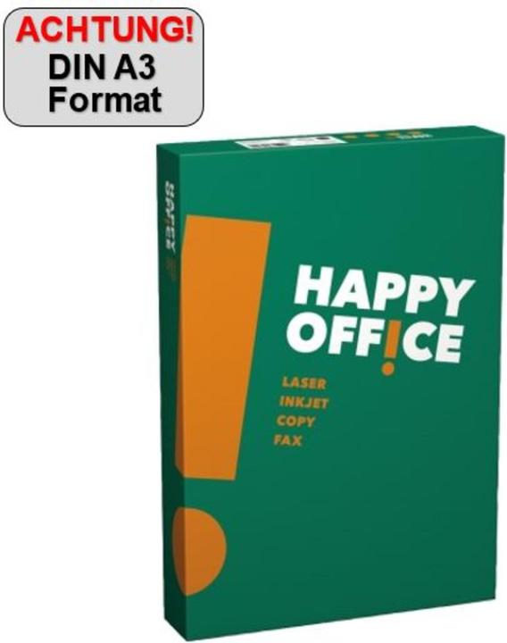 Happy Office A3 80gm2 Ecolabel (80 g/m², 500 x, A3)