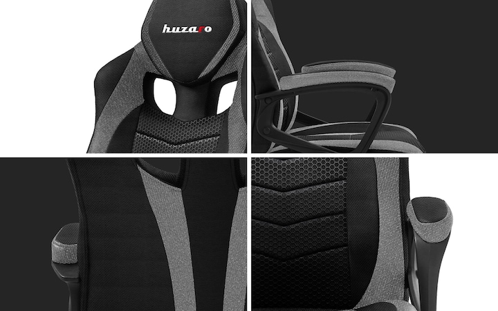 Actual product image Huzaro Force 2.5 GREY MESH