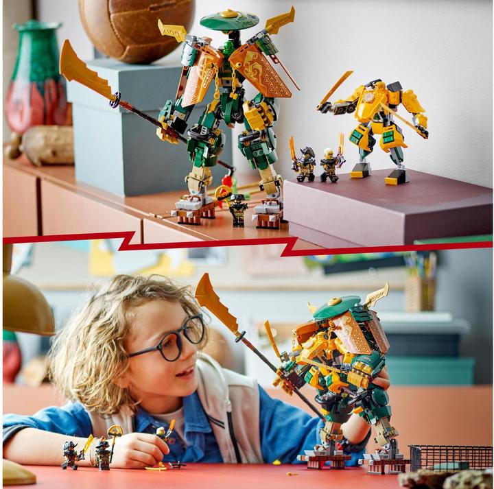 Produktbild LEGO Lloyds und Arins Training-Mechs (71794, LEGO Ninjago)