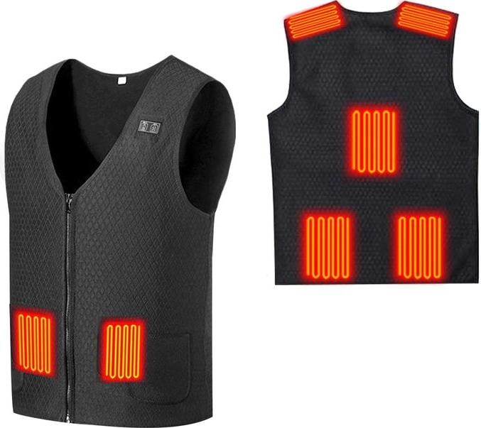 Produktbild Hermex XS elektrisch beheizbare Weste Thermoweste Heizweste Unisex 7 Zonen (XS)
