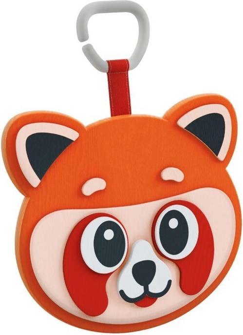 Actual product image Lisciani Montessori Wood Musichini Red Panda