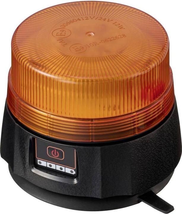 Productafbeelding Voltcraft Warnblinkleuchte VC-17200360 5 V/DC über DC-Eingang Magnetfuss, Saugna