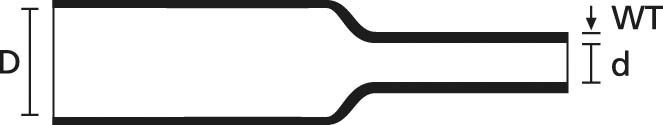 Actual product image HellermannTyton HellermannTytonCable insulationShrink tubing (1 x)