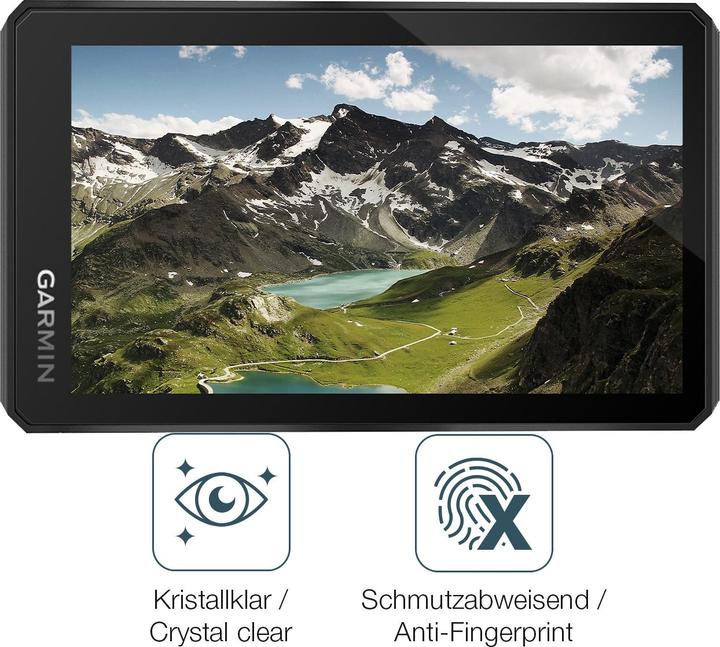 Actual product image Dipos Screen Protector Crystalclear for Garmin zumo XT