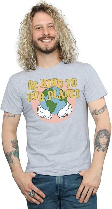 Immagine prodotto Disney Mickey Mouse Be Kind To Our Planet Maglietta Uomo (S)