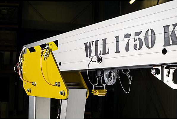 Produktbild Planeta Aluminium-Portalkran RLPK, Bauhöhe 2477 - 3877 mm, Breite 3000 mm