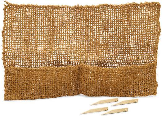 Immagine prodotto Kobre Pond Sacco per argini in fibra di cocco 100x80 cm, 2 sacchi + 4 ganci