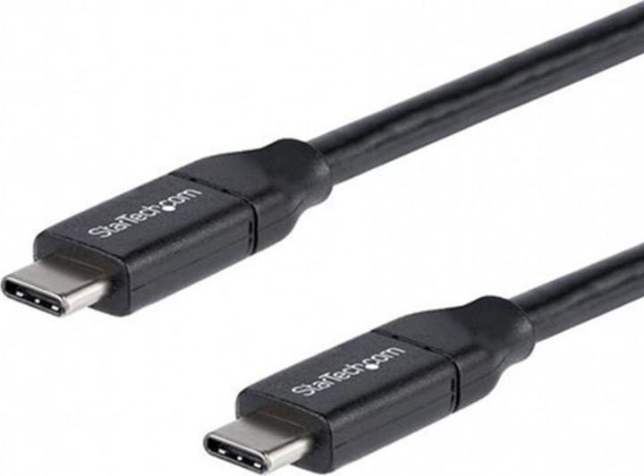 Image du produit StarTech Câble USB-C vers USB-C avec 5A Power Delivery - St/St - 2m - USB 2.0 - Certifié USB-IF - USB Ty... (2 m, USB 2.0, 5 W)
