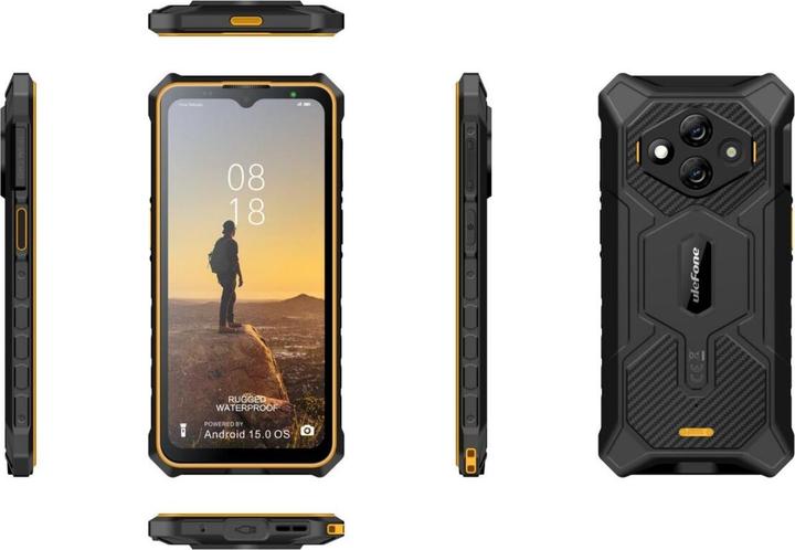 Productafbeelding Ulefone MOBILE PHONE RUGKING 3 PRO/8/128GB ORANGE (128 GB, Black, Oranje, 6.56", 4G)