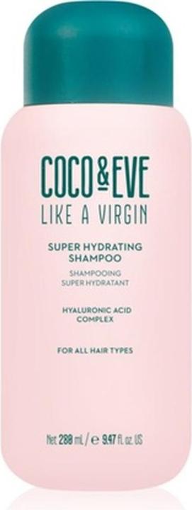 Actual product image Coco & Eve COCO EVE Like A Virgin Super Hydrating Shampoo 280ml (280 ml, Liquid shampoo)