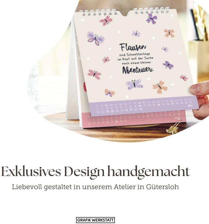 Produktbild Mini-Kalender 2026 Nett kann ich auch