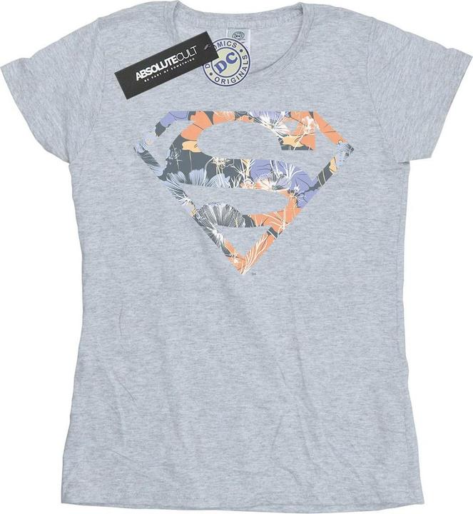 Produktbild Superman Floral Logo 2 TShirt (L)