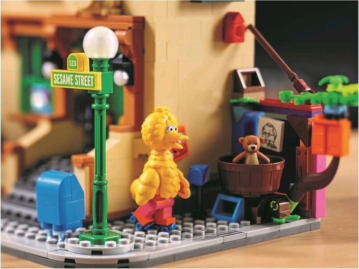 Actual product image LEGO 123 Sesame Street (21324, LEGO Ideas, LEGO Rare Sets)