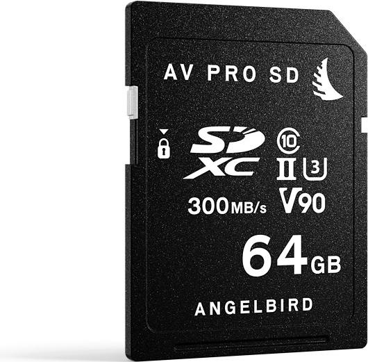 Image du produit Angelbird AV PRO V90 (64 Go, SDXC, U3, UHS-II)