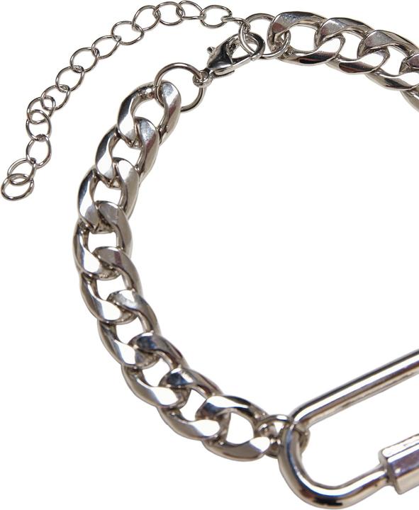 Actual product image Urban Classics Fastener Bracelet - 17144 (Zinc, Iron)