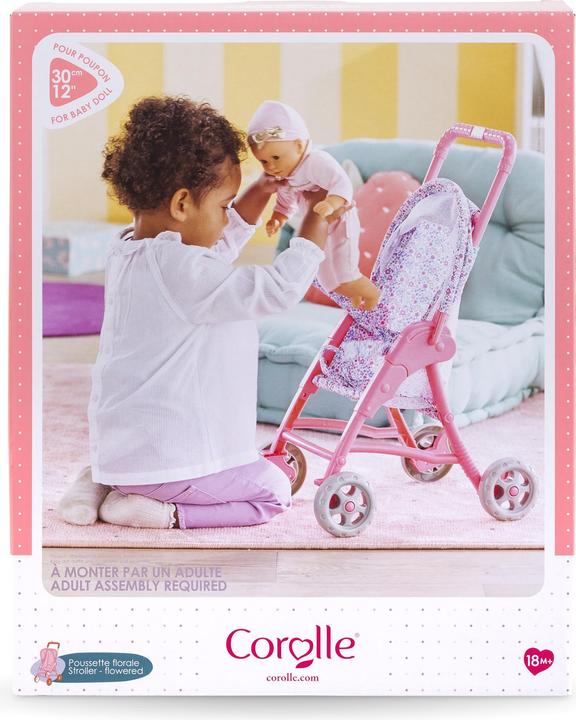 Image du produit Corolle Poussette de poupée MPP 30cm, floral
