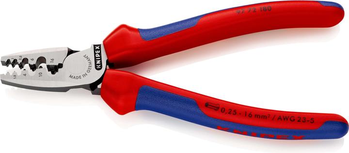 Produktbild Knipex Crimpzange für Aderendhülsen (180 mm)
