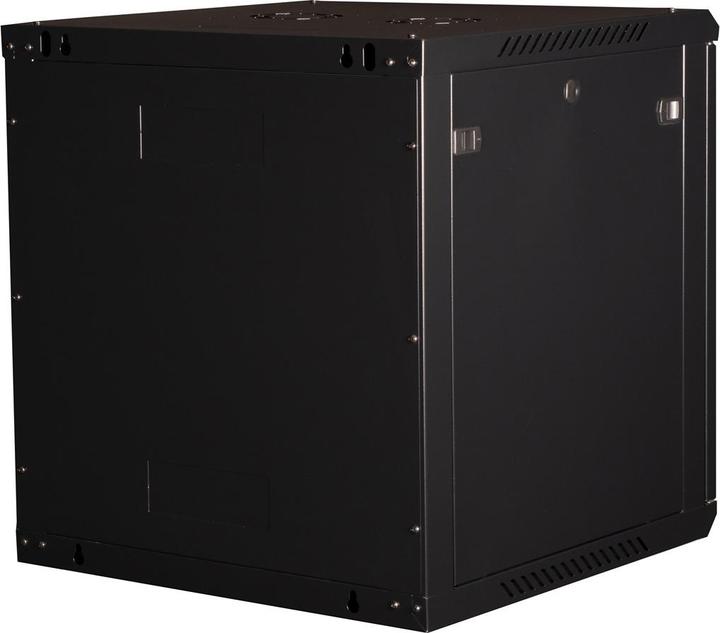 Actual product image Value 19-Zoll Wandgehäuse 12HE 600x600mm schwarz, Bausatz (12 RU, 19 inch rack)