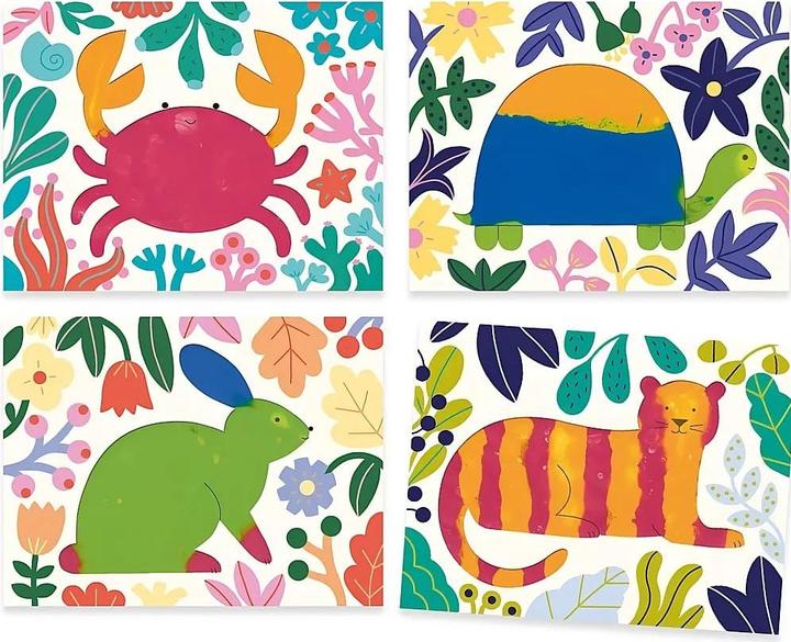 Produktbild Djeco Fingermalen Meer