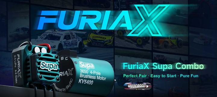 Immagine prodotto SkyRC Supa Brushless Combo 60A 3100kV für 1/10