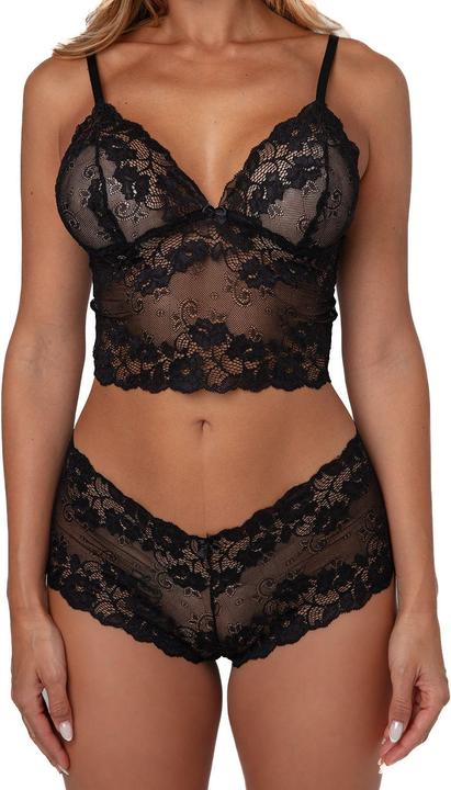 Produktbild Christine Le Duc Christine Valerie Bralette Set schwarz (Einzelpack, S, M)