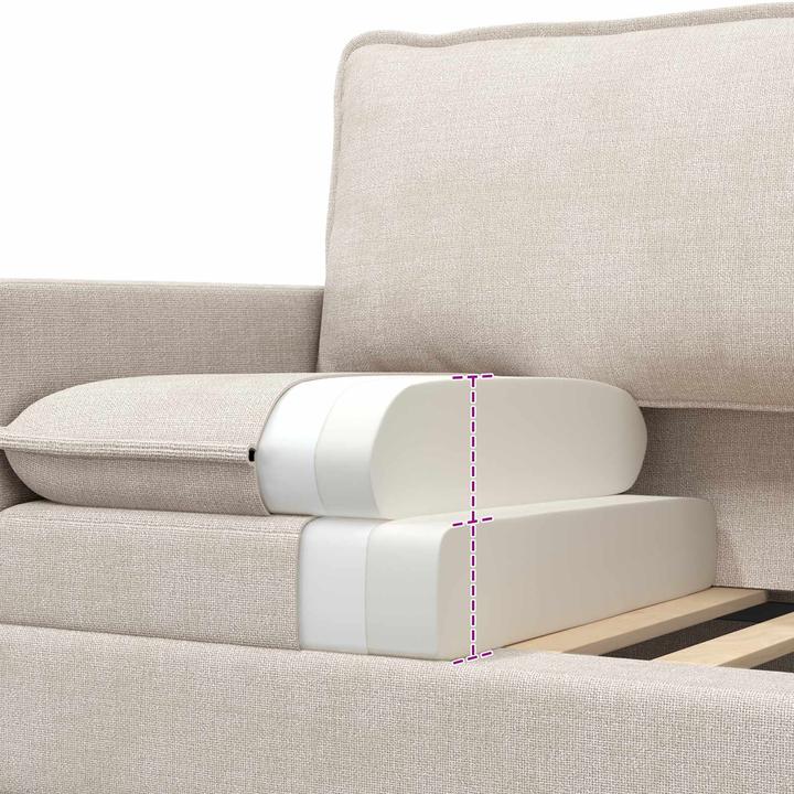 Produktbild vidaXL Modernes Sofa (2-Sitzer)