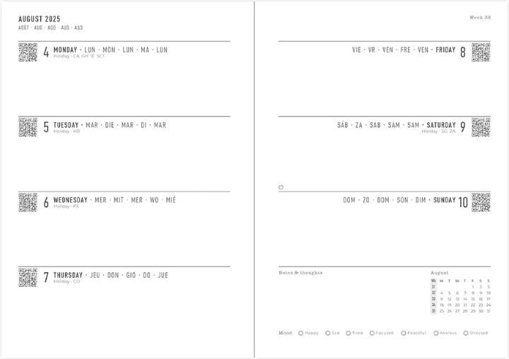 Produktbild Letts Agenda Sommer Inspire