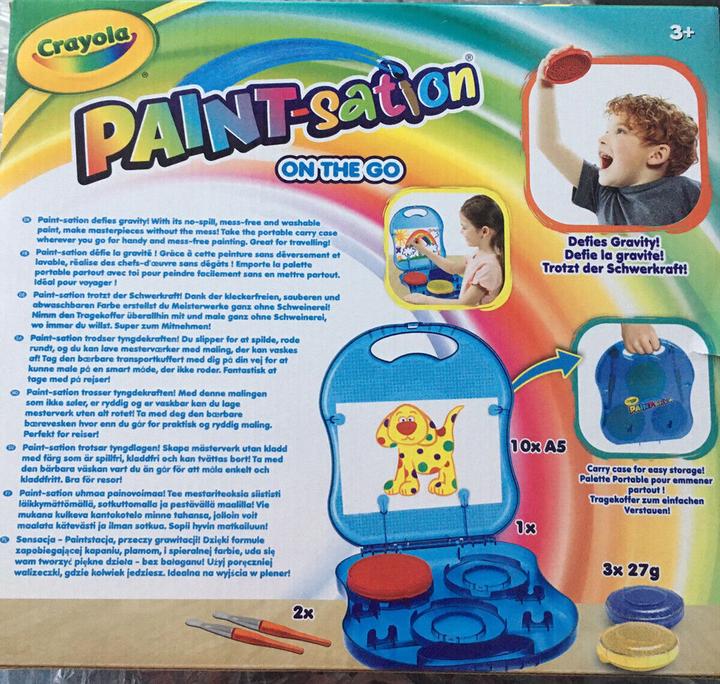Actual product image Crayola Paint Sation Paint Case On the Go