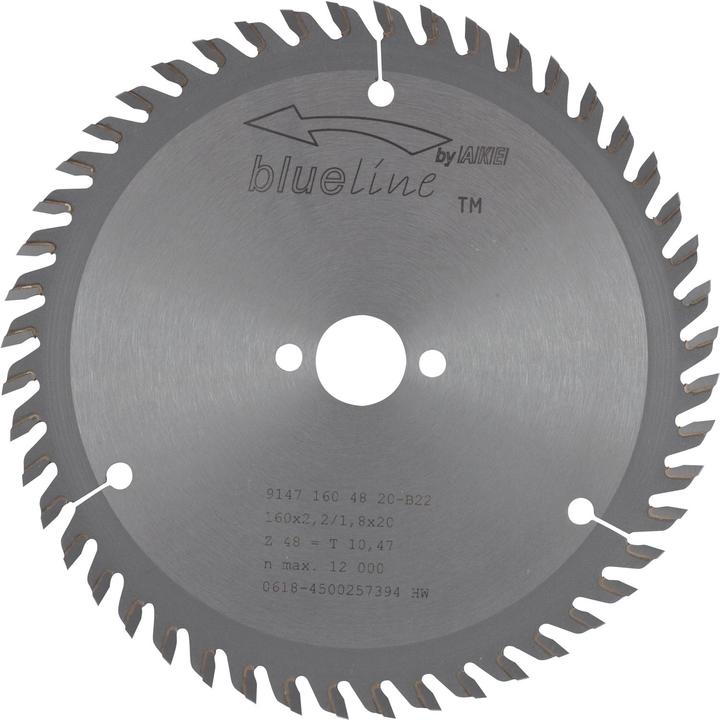 Actual product image Ake Hand-held circular saw blade HM 160x2.2x20mm Z = 48 W