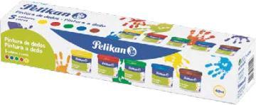 Image du produit Pelikan set de peinture à doigts (40 ml)