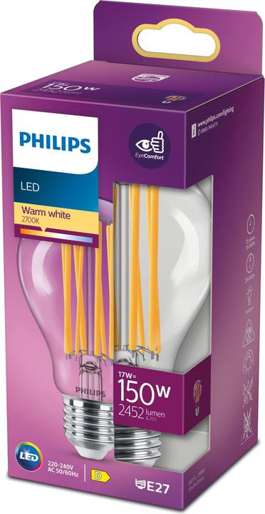 Actual product image Philips Lamp (E27, 17 W, 2452 lm, 1 x, D)