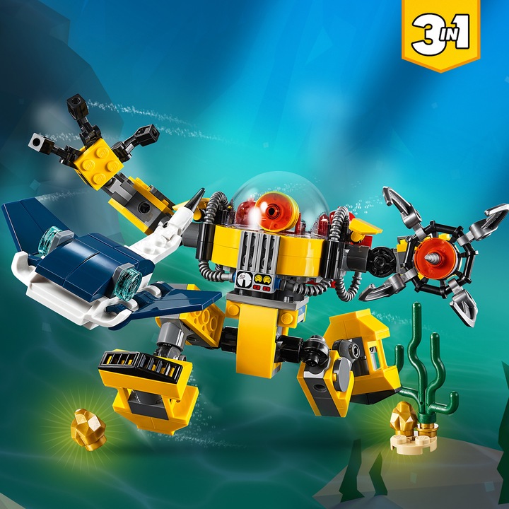 Immagine prodotto LEGO Robot subacqueo (31090, LEGO Creator 3-in-1)