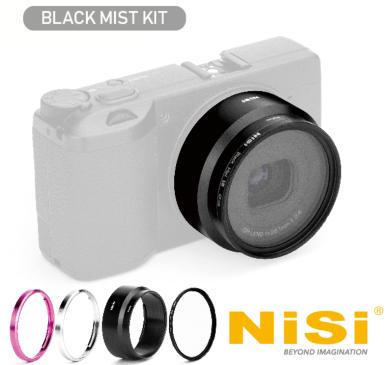 Nisi Black Mist Kit für RICOH GR IIIx (49 mm, Black Mist Filter)