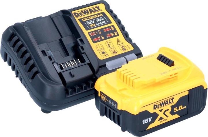 Productafbeelding DeWalt DCB 1104 P1 Accu Start Set 12 V / 18 V 1x Accu 5.0 Ah + DCB 1104 Lader (18 V)