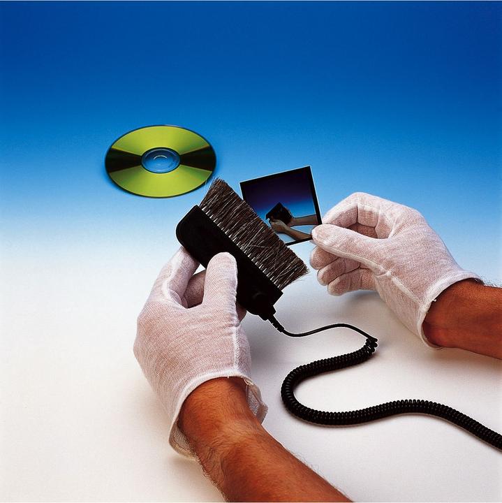 Immagine prodotto Kaiser Fototechnik Kinetronics Static-Wisk SW-101 spazzola antistatica con cavo di terra (Utensili da laboratorio)