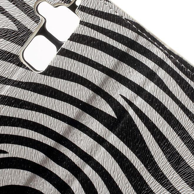 Produktbild MU Style Leder Case mit Zebramuster (Asus Zenfone 3 Max)