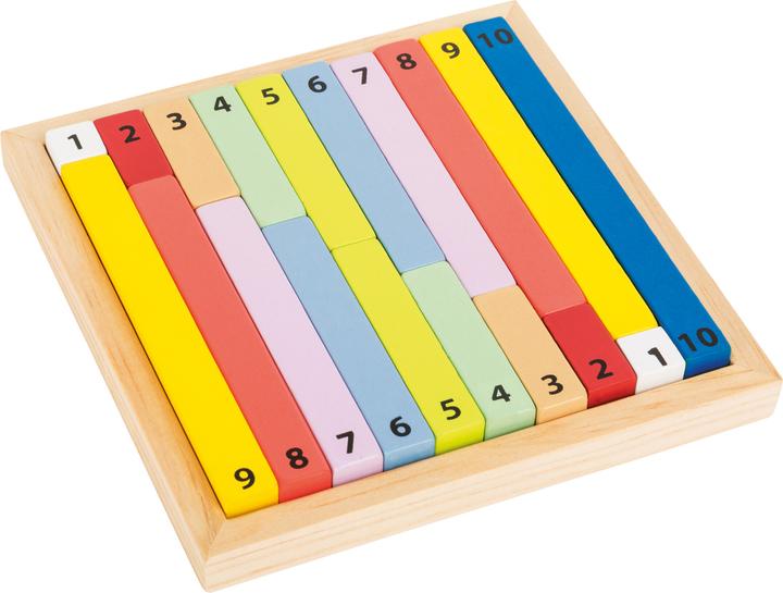 small foot Rechenstäbchen Educate (Deutsch, Französisch, Italienisch, Englisch, Schweizerdeutsch)