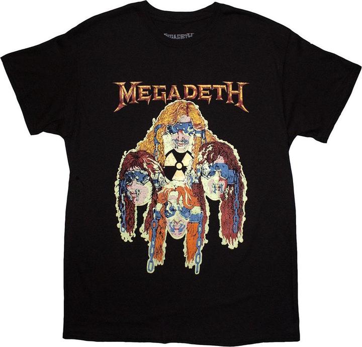 Produktbild Megadeth Nuclear Glow Heads TShirt (L)