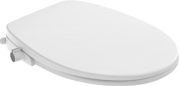 Actual product image Eisl WC seat Shower toilet attachment Soft-close mechanism Quick Release EDDW01 White