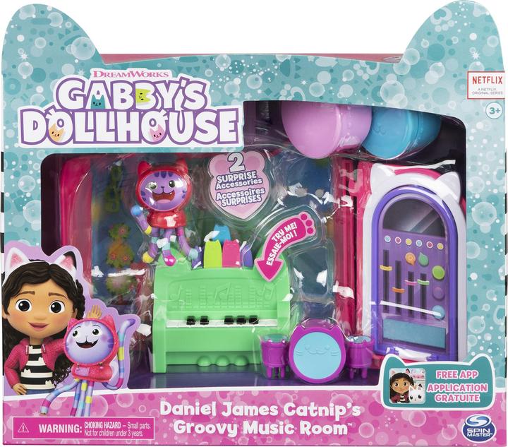 Actual product image Gabby's Dollhouse Deluxe Room DJ Catnip's Music