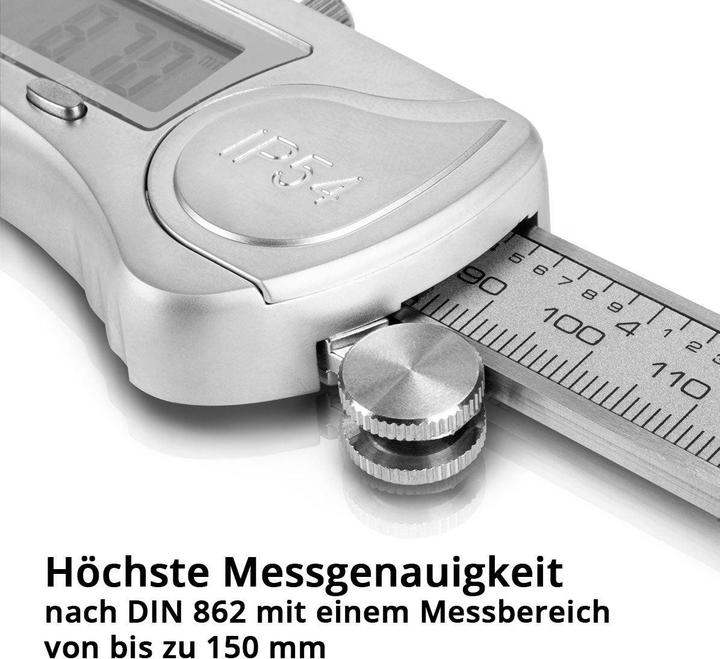 Produktbild Stahlwerk Digitaler Messschieber DMS-3 ST aus Edelstahl (15 cm)