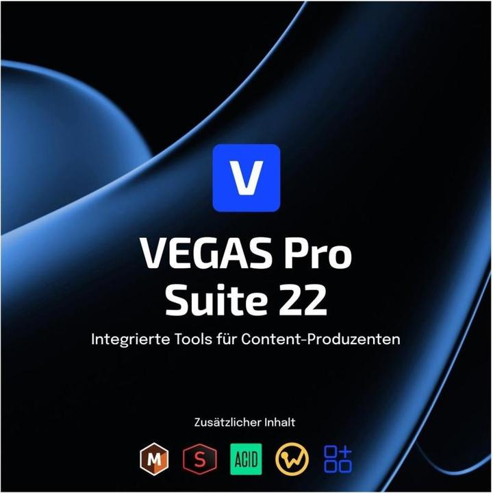 Actual product image Magix VEGAS Pro Suite 22 Download Code (1 User, 1 Devices/Users, unlimited)