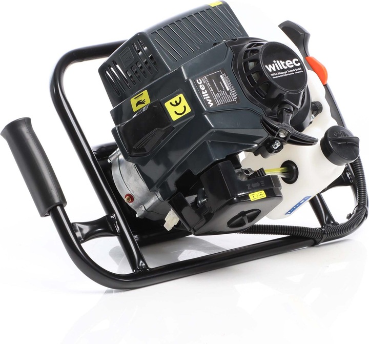 Produktbild Wiltec Wilitec Erdlochbohrer 2,2kW 3PS 63ccm Benzin Erdbohrer Pfahlbohrer Brunnenbohrer